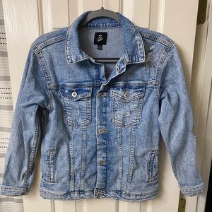 Art Class Casual Light Blue Denim Jacket Size Large  (10/12)